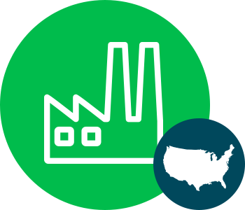 U.S. Owned Manufacturing Onsite